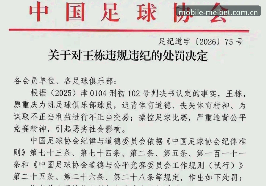 中国足协禁足名单深度解读：在Melbet手机平台追踪足球行业整顿动态的完整指南